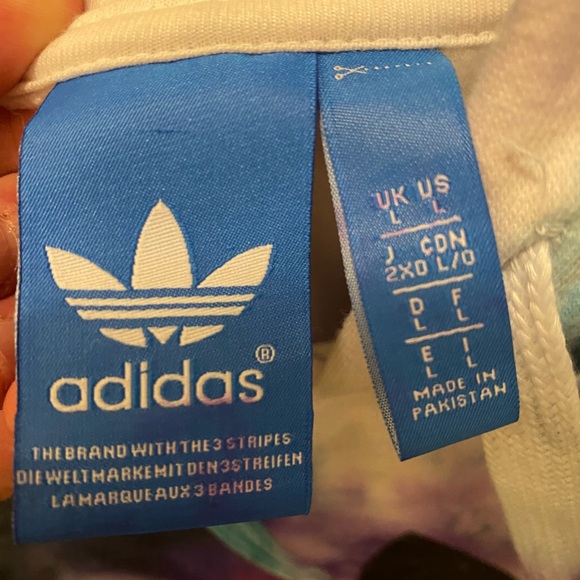 🔥🔥 TIE DYE ADIDAS SWEATSHIRT 🔥🔥 - Picture 3 of 3